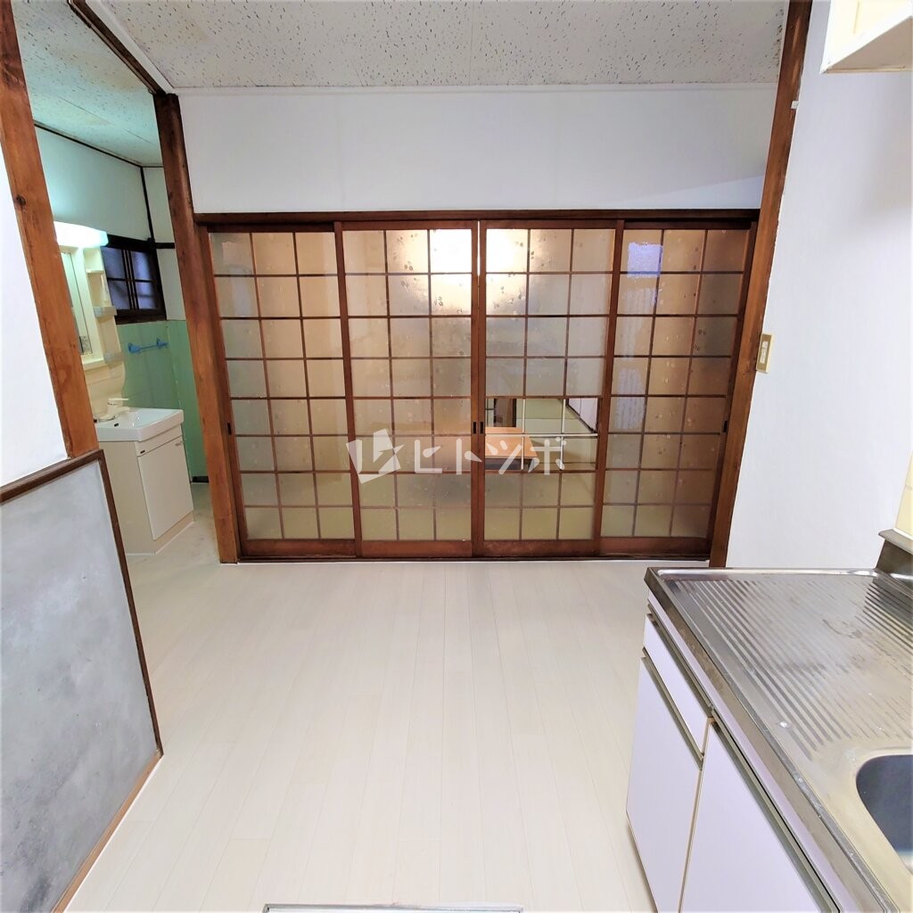 守口市
金田町
賃貸
テラスハウス
掘りごたつ
キッチンからの眺め